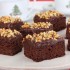 Brownies al cioccolato con nutella e nocciole