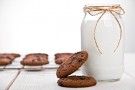 Cookies al cacao con cioccolato Cookies al cacao con cioccolato