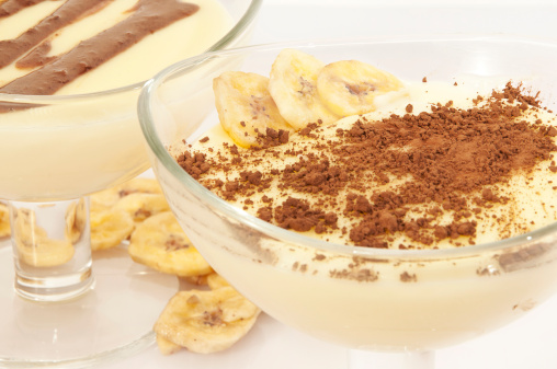 Crema banane cacao