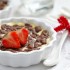 Crema cotta con crumble al cioccolato per San Valentino