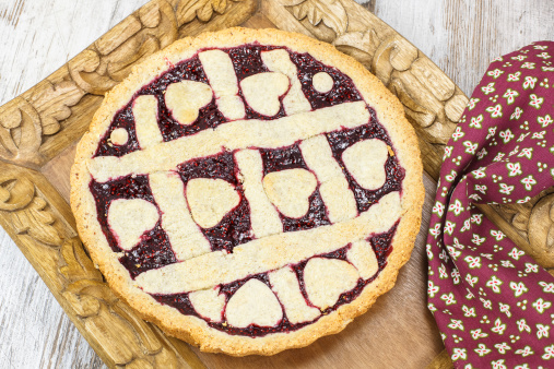 Crostata San Valentino 