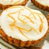 Crostatine al limone con panna montata, senza glutine