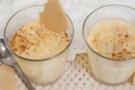 Crema alla vaniglia, mandorle e cannella