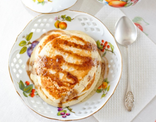 Pancake miele merenda bambini