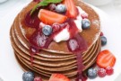 Pancake allo sciroppo d’acero senza glutine