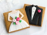 4 biscotti segnaposto matrimonio fai da te FOTO