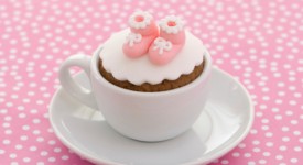 5 cupcake baby shower con foto