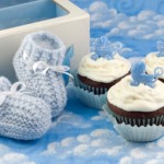 5 cupcake baby shower con foto