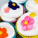 7 cupcake decorati con fiori FOTO