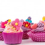 7 cupcake decorati con fiori FOTO