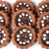 Crostatine al cacao con Nutella e tic-tac