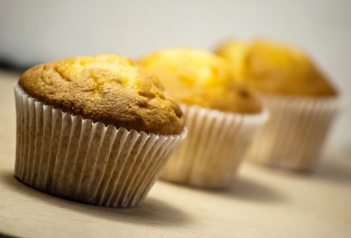 Muffin limone patate senza glutine