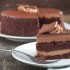 Torta al cacao con mousse al cioccolato