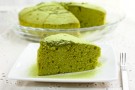 Chiffon cake al te verde
