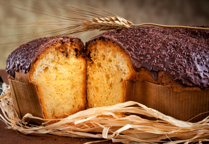 Colomba pasquale al cioccolato fatta in casa