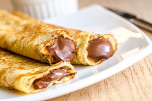 Crepes Nutella senza glutine