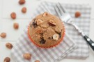 Muffin al cacao con nocciole