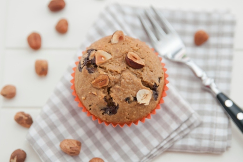 Muffin cacao nocciole