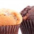 Muffin al cioccolato bianco e nero