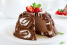 Semifreddo con cioccolato e panna Semifreddo con cioccolato e panna