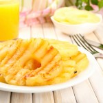 Come servire l'ananas a fine pasto