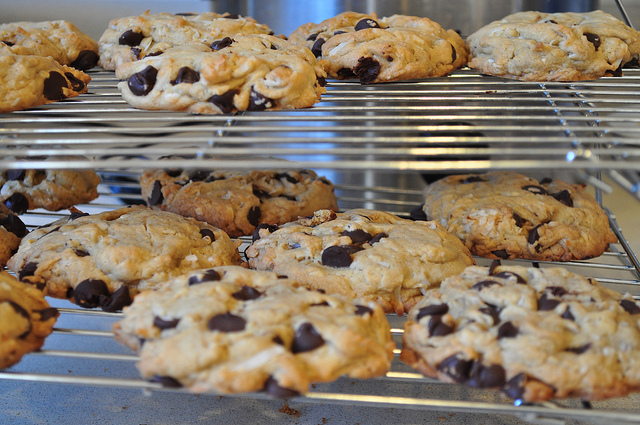 Biscotti al cocco e cioccolato con il Bimby 