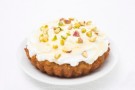 Cupcake al pistacchio con glassa allo zucchero, senza glutine Cupcake al pistacchio con glassa allo zucchero, senza glutine
