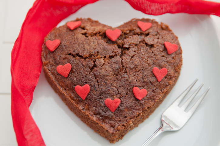 Torta brownie al cioccolato per la festa della mamma