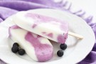 Gelato alla frutta per la merenda dei bambini Gelato alla frutta per la merenda dei bambini
