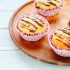 Muffin al limone con marmellata di ciliegie