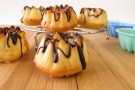 Muffin con glassa al cioccolato, senza glutine