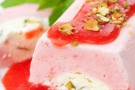 Semifreddo al cioccolato bianco e fragole