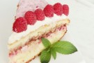 Torta con panna e ribes Torta con panna e ribes