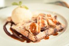 Waffels con cioccolato e cocco