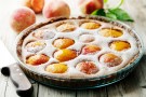 Crostata di pesche fresche e crema pasticcera