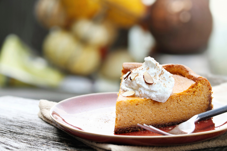 Cheesecake alla zucca con il Bimby