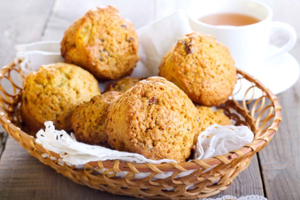 Muffin alla zucca ed ananas