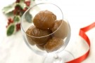 Paste frolle con noci e marrons glacés