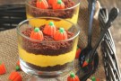 Budino di Halloween con biscotti