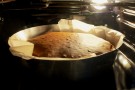 Torta al cioccolato fondente con crema inglese di Bake Off