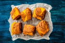 Brownies dolci con la zucca Brownies dolci con la zucca