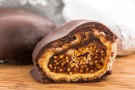 Fichi secchi ricoperti di cioccolato per Natale