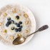 Porridge con yogurt greco