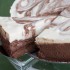 Cheesecake al cioccolato e cocco