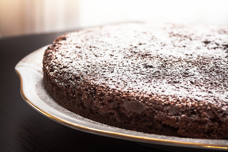 Torta gianduia fondente