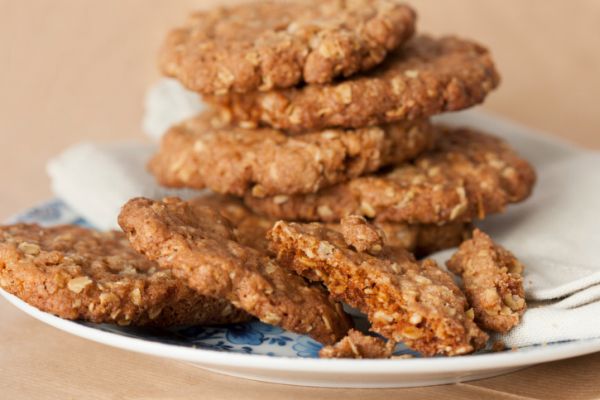 Biscotti avena miele