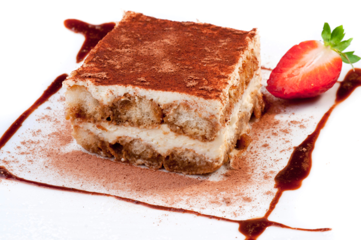 Tiramisù senza uova panna montata