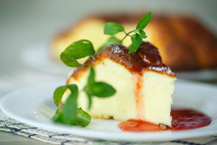 Torta ricotta arancia