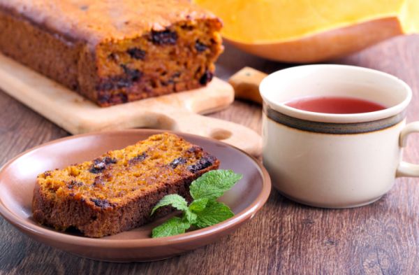 Plumcake zucca cioccolato Halloween