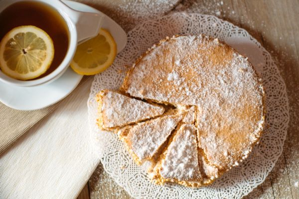 Torta ricotta amaretti